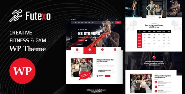 Futexo – Fitness & Gym WordPress Theme + RTL 95% OFF