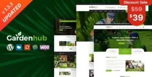 Garden HUB – Lawn & Landscaping WordPress Theme [95% OFF]
