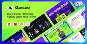 Garseo – SEO & Digital Marketing Agency WordPress Theme 95% OFF