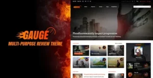 Gauge - Multi-Purpose Review Theme 95% OFF