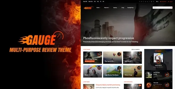 Gauge – Multi-Purpose Review Theme 95% OFF