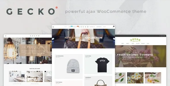 Gecko- Powerful Ajax WooCommerce Theme 95% OFF