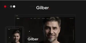 Gilber - Personal WordPress Theme 95% OFF