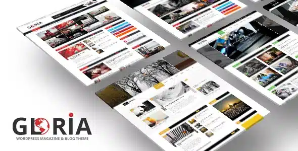 Gloria – Multiple Concepts Blog Magazine WordPress Theme [95% OFF]