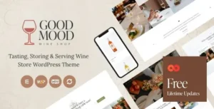 Good Mood - Wine Shop WordPress Theme 95% OFF