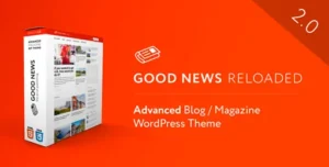 Goodnews – Responsive WordPress News Magazine Theme [95% OFF]