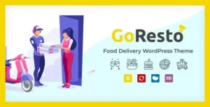 GoResto - Restaurant Food Delivery WordPress Theme 95% OFF
