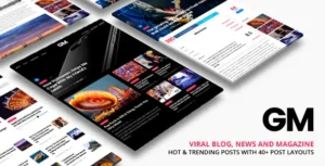 Grand Magazine Blog WordPress Theme 95% OFF