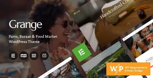 Grange v1.16 – Farm, Bazaar & Food Market WordPress Theme