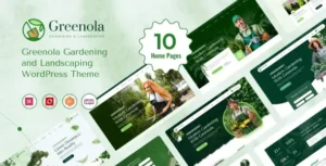 Greenola - Gardening & Landscaping WordPress Theme 95% OFF