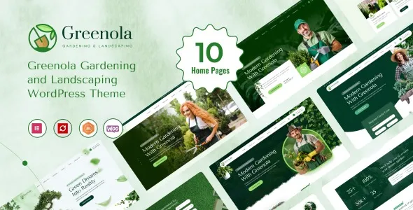 Greenola – Gardening & Landscaping WordPress Theme 95% OFF