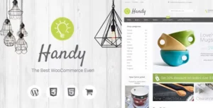 Handy Handmade Shop WordPress WooCommerce Theme [95% OFF]