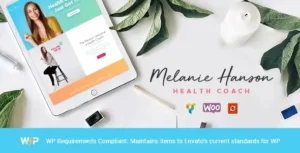 Health Coach Blog & Lifestyle Magazine WordPress Theme [95% OFF]
