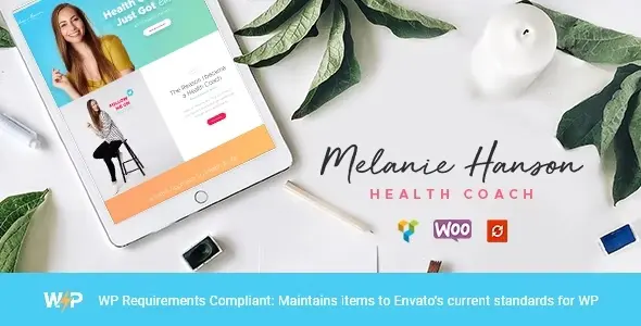Health Coach Blog & Lifestyle Magazine WordPress Theme [95% OFF]