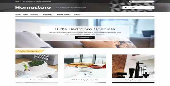 Homestore Storefront WooCommerce Theme [95% OFF]