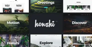Honshi – WordPress Simple Portfolio Theme [95% OFF]
