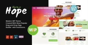 Hope | Non-Profit, Charity & Donations WordPress Theme + RTL [95% OFF]
