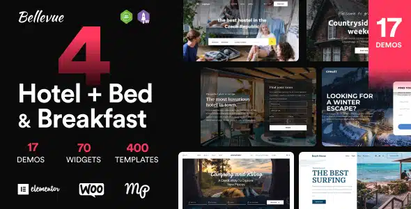 Hotel & Bed and Breakfast Booking Calendar Theme Bellevue [95% OFF]