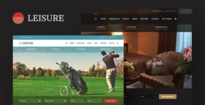 Hotel Leisure WordPress Theme [95% OFF]