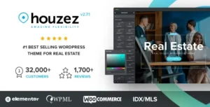 Houzez – Real Estate WordPress Theme [95% OFF]
