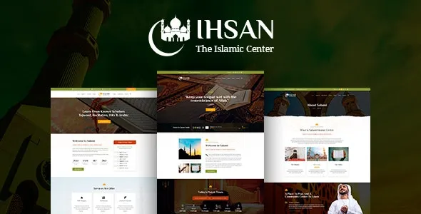 Ihsan – Islamic Prayer Center Theme 95% OFF