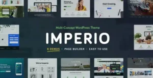 Imperio – Business, E-Commerce, Portfolio & Photography WordPress Theme [95% OFF]