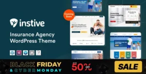 Instive Insurance WordPress Theme [95% OFF]