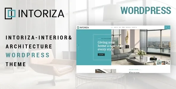 Intoriza – Interior Architecture WordPress Theme 95% OFF