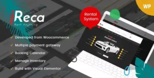 Ireca – Car Rental Boat, Bike, Vehicle, Calendar WordPress Theme [95% OFF]