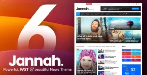 Jannah – Newspaper Magazine News BuddyPress AMP Theme [95% OFF]