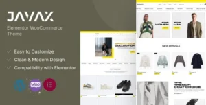 Javax - Elementor WooCommerce Theme 95% OFF