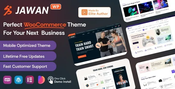 Jawan- Gym & Sports Store WooCommerce Theme 95% OFF