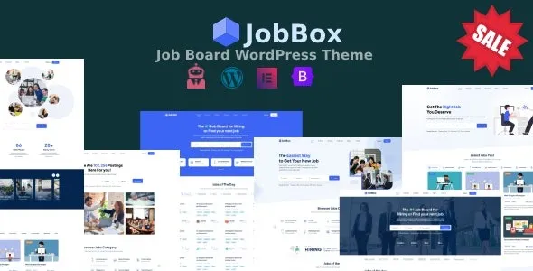 JobBox – Job Board & Career Portal Recruitment Agency WordPress Theme 95% OFF