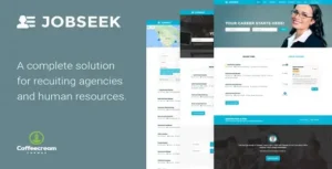 Jobseek Job Board WordPress Theme [95% OFF]