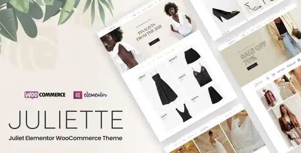 Juliette – Elementor WooCommerce Theme [95% OFF]