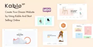 Kable – Multipurpose WooCommerce Theme [95% OFF]