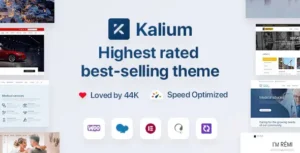 Kalium Creative Multipurpose WordPress & WooCommerce Theme [95% OFF]