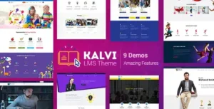 Kalvi – LMS Education Theme [95% OFF]