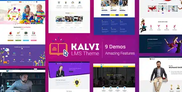 Kalvi – LMS Education Theme [95% OFF]