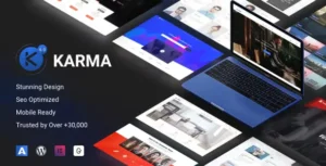 Karma – Responsive WordPress Theme [95% OFF]