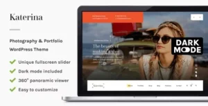 Katerina - Photography & Portfolio WordPress Theme 95% OFF