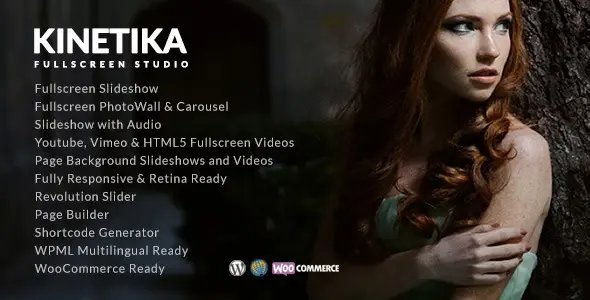 Kinetika Photography Theme for WordPress [95% OFF]