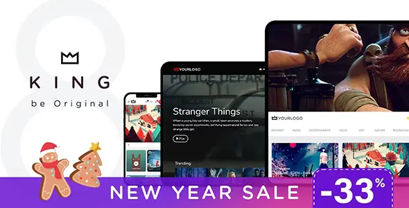 King – WordPress Viral Magazine Theme [95% OFF]