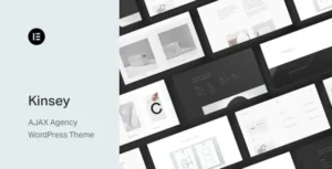 Kinsey - AJAX Agency WordPress Theme 95% OFF