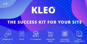 KLEO – Pro Community Focused, Multi-Purpose BuddyPress Theme [95% OFF]