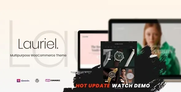Lauriel Multipurpose WooCommerce Theme 95% OFF