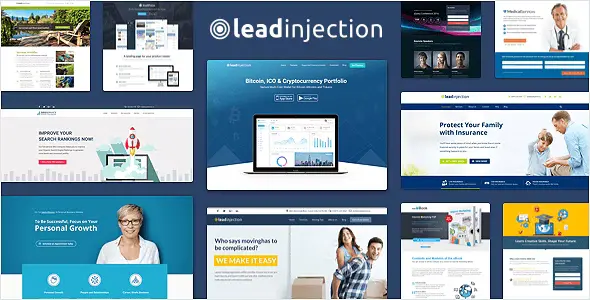 Leadinjection Landing Page Theme [95% OFF]