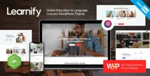 Learnify – Online Education Courses WordPress Theme [95% OFF]