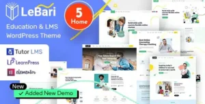 LeBari – Education WordPress Theme [95% OFF]