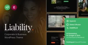 Liability - Insurance & Finance WordPress Theme 95% OFF